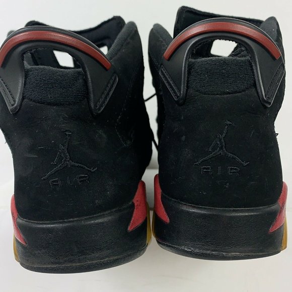 Nike Air Jordan VI 6 Retro 2009 Black Shoes Sz 7Y - Picture 5 of 8